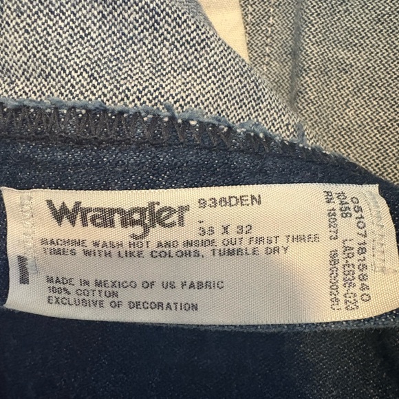 Wrangler Men's Blue Jeans - Picture 4 of 4